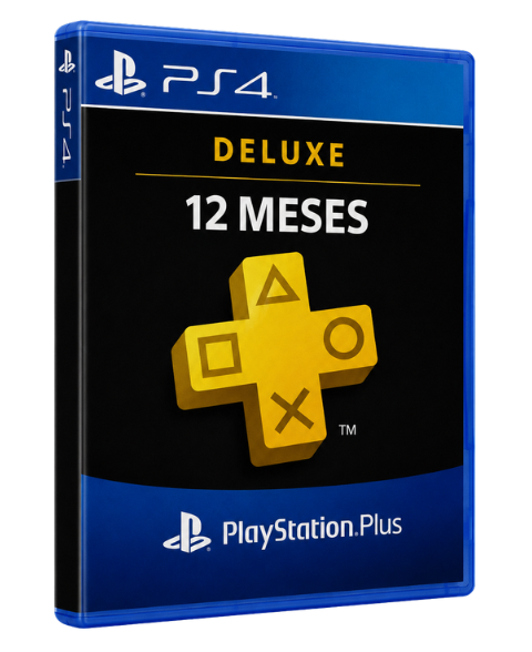 PS PLUS DELUXE - 12 MESES - PS4