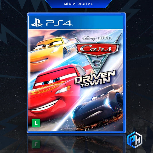 Carros 3 Correndo - Vencer - PS4