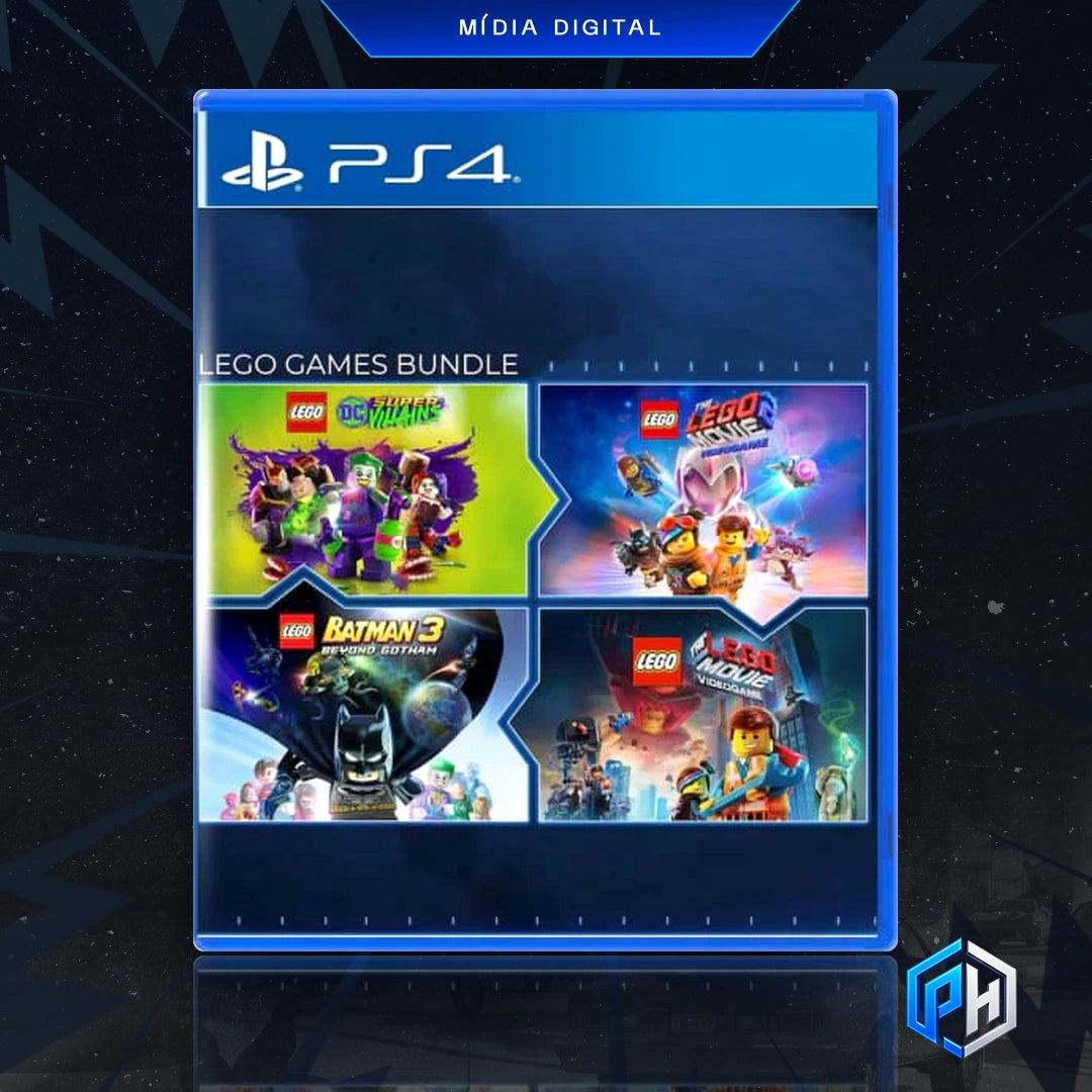 Conjunto de Jogos LEGO - PS4