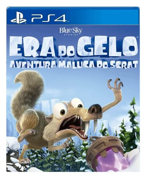 ERA DO GELO AVENTURA MALUCA DO SCRAT - PS4