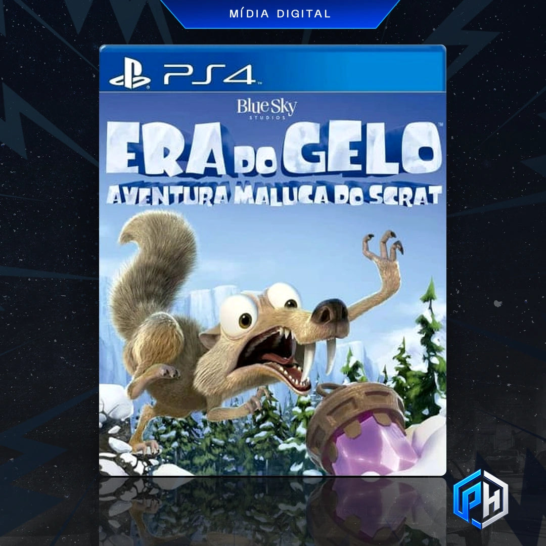 ERA DO GELO AVENTURA MALUCA DO SCRAT - PS4