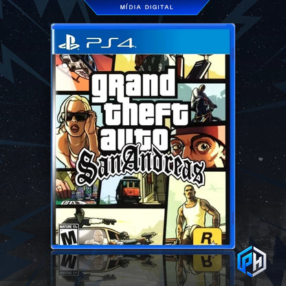 Grand Theft Auto San Andreas - GTA PS4