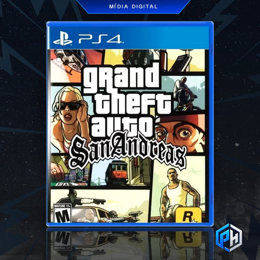 Grand Theft Auto San Andreas - GTA PS4