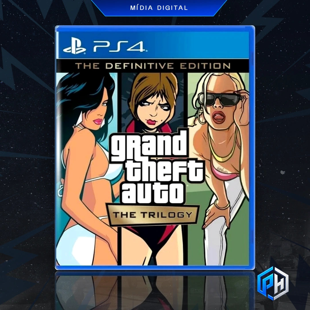 Grand Theft Auto The Trilogy The Definitive Edition GTA - PS4