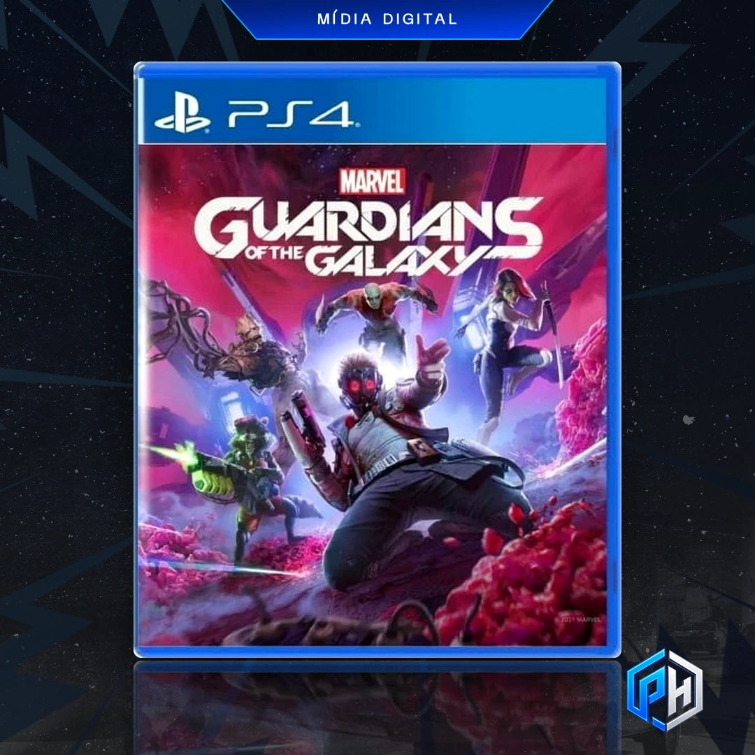 Guardiões da Galáxia da Marvel - PS4