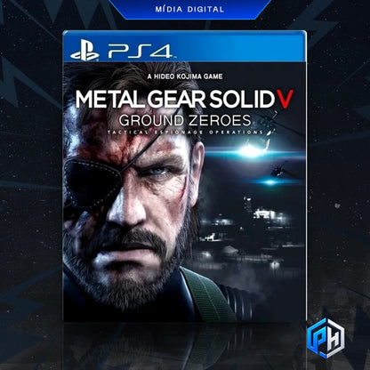 METAL GEAR SOLID V GROUND ZEROES - PS4