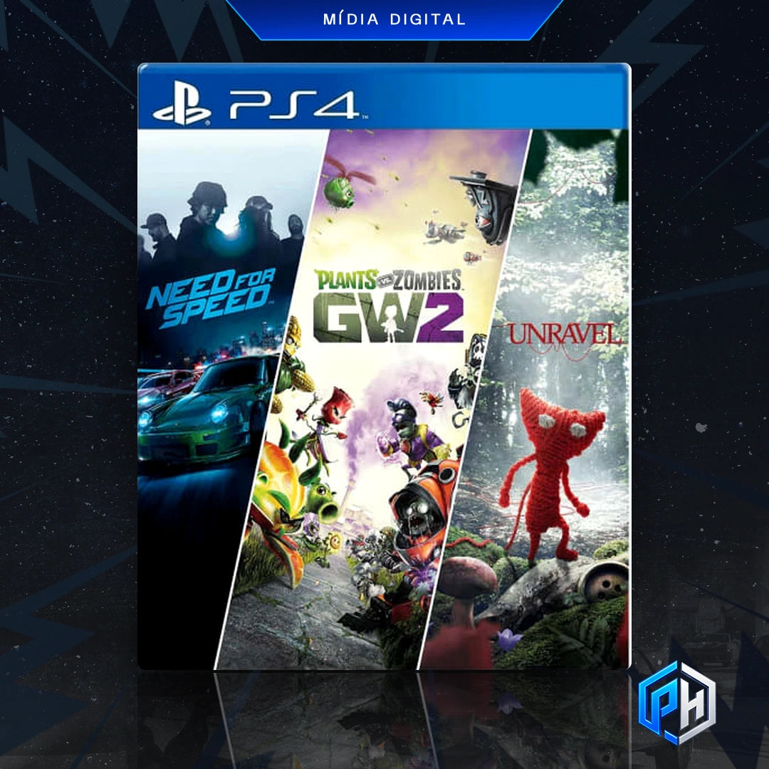 PACOTE FAMILIAR EA - PS4