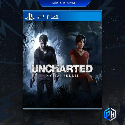 Pacote UNCHARTED 4 A Thief's End e UNCHARTED The Lost Legacy - PS4