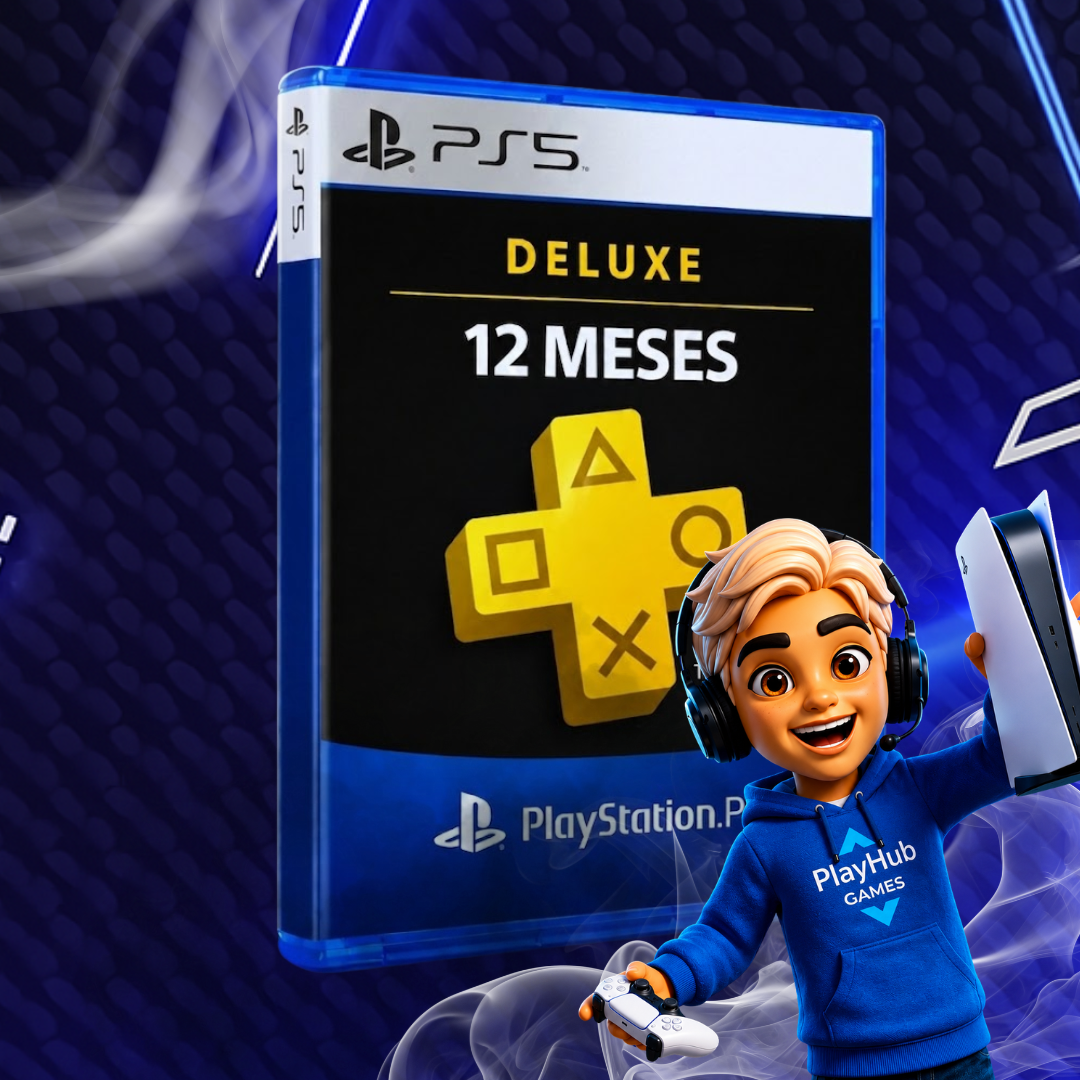 PS PLUS DELUXE - 12 MESES - PS5